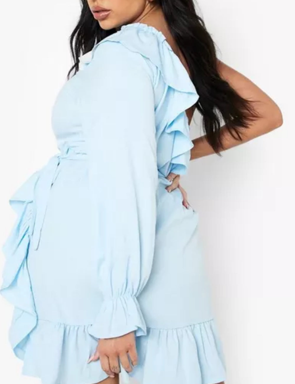 Boohoo miniruha, kék