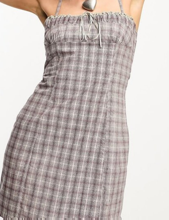Rochie mini Collusion, mix culori