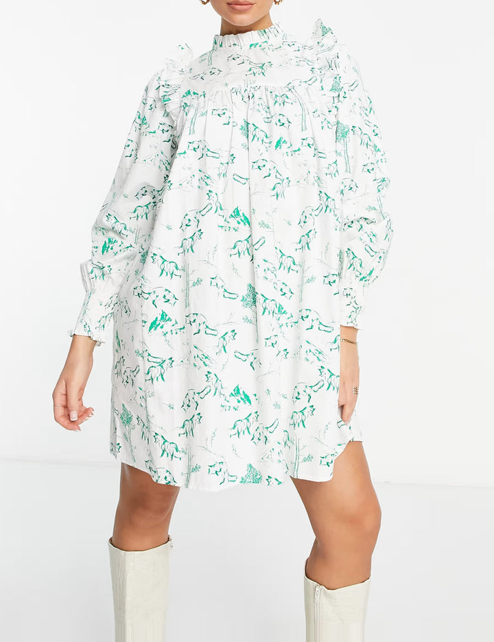 Rochie mini Envii, mix culori