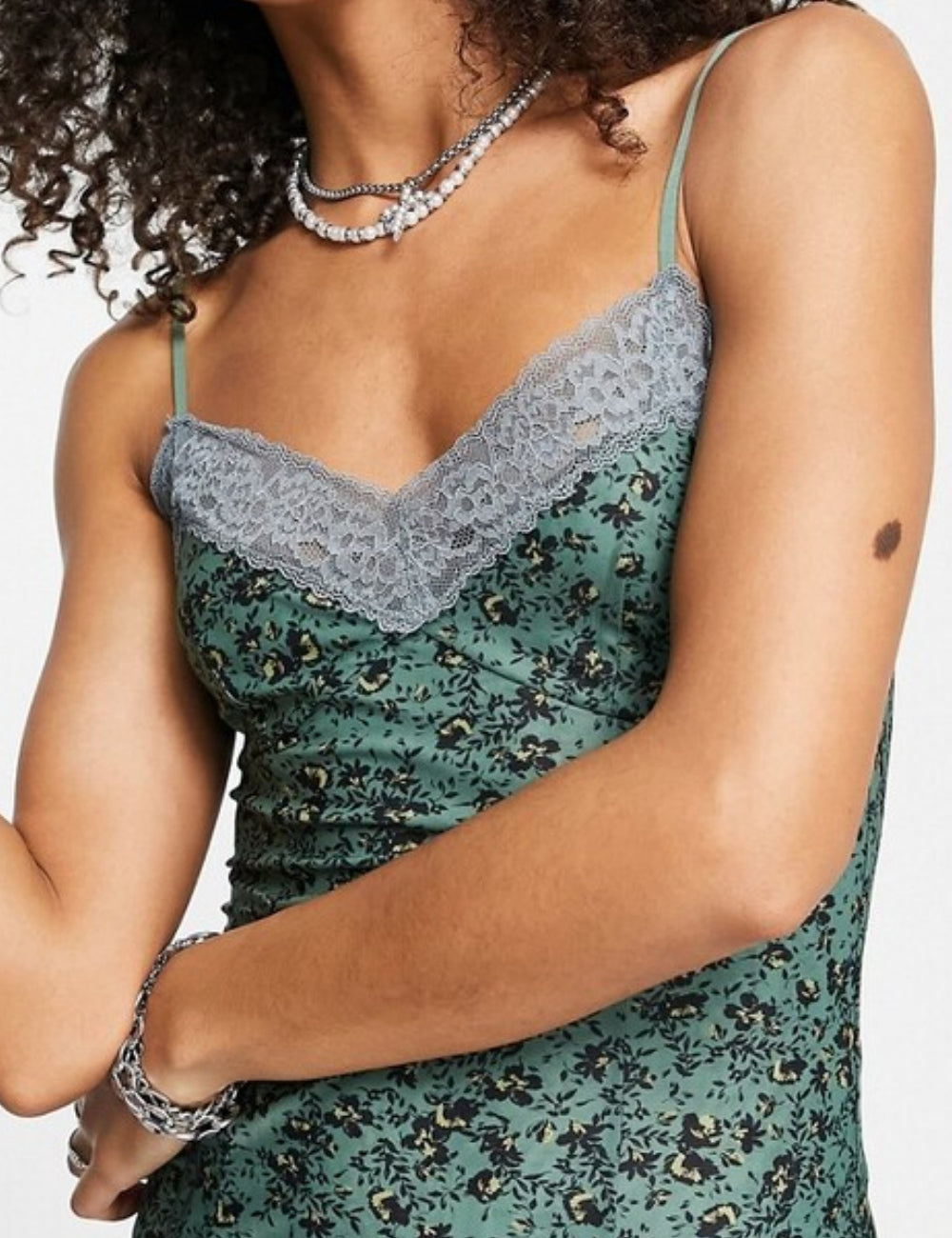 Free People mini ruha, zöld