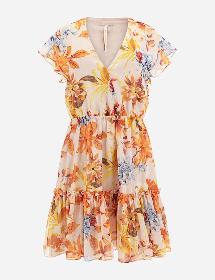 Rochie mini Guess, mix culori