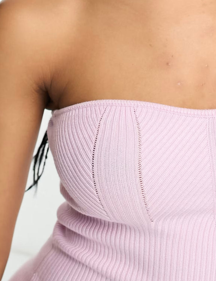 Miss Selfridge lila miniruha