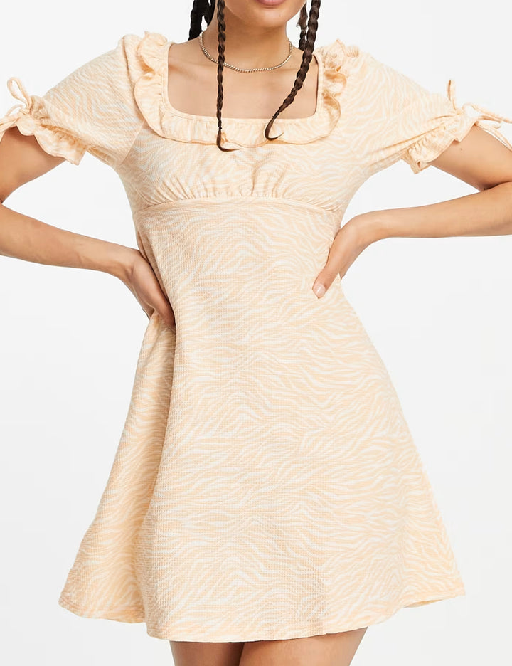 Miss Selfridge mini ruha, narancssárga