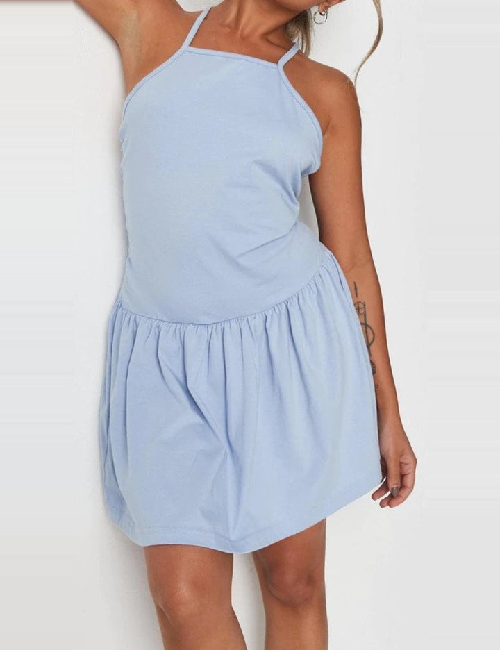 Missguided mini ruha, kék
