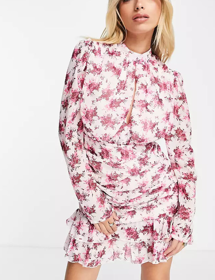 Rochie mini Missguided, mix culori