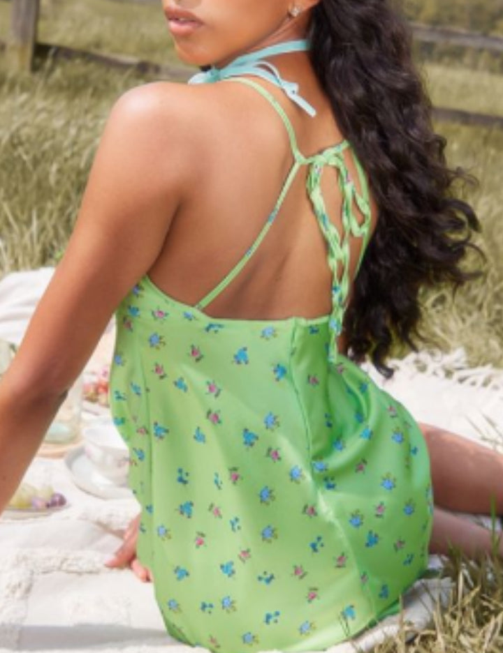 PRETTYLITTLETHING miniruha, zöld