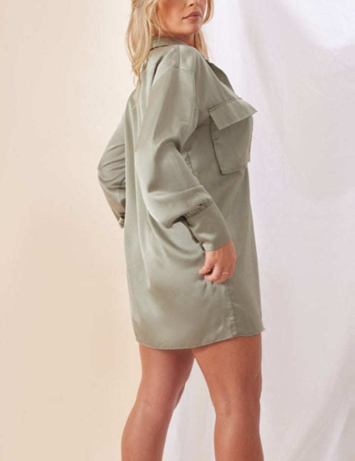 PRETTYLITTLETHING miniruha, zöld