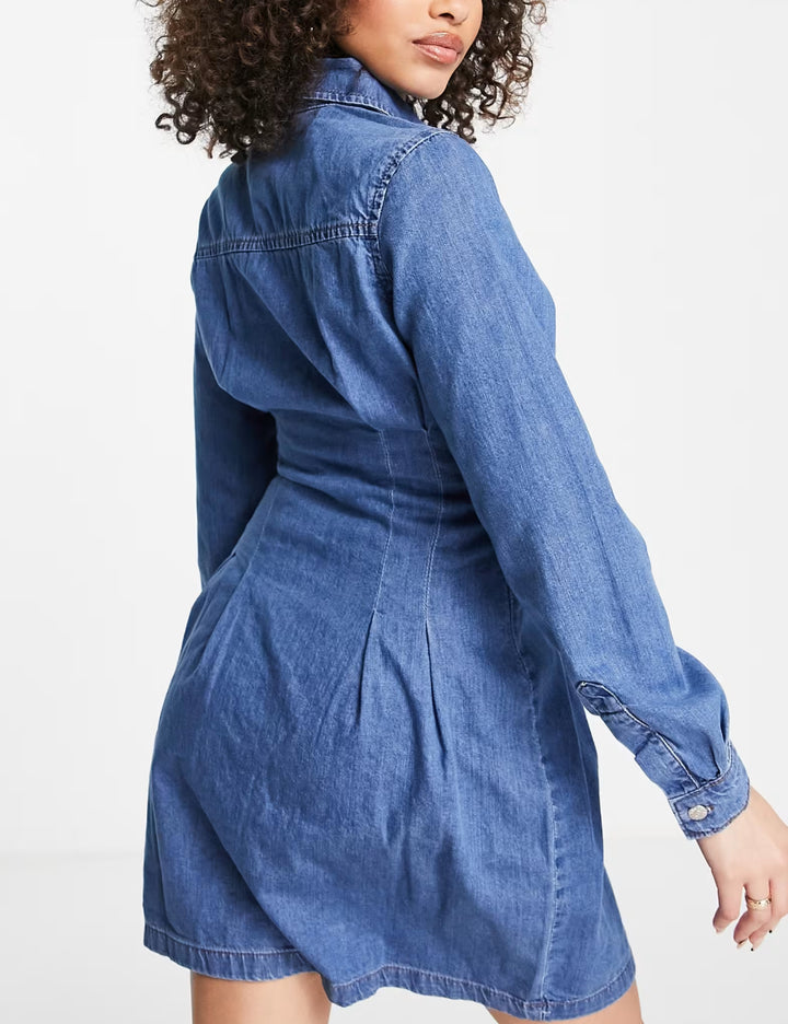 Rochie mini Rebellious, alb