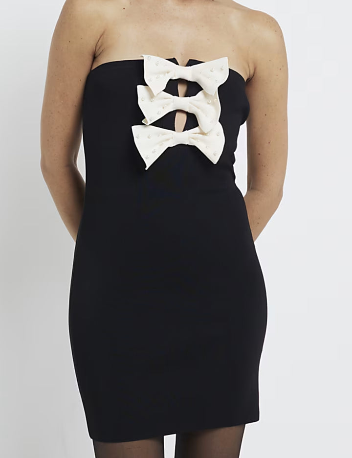 River Island miniruha, fekete