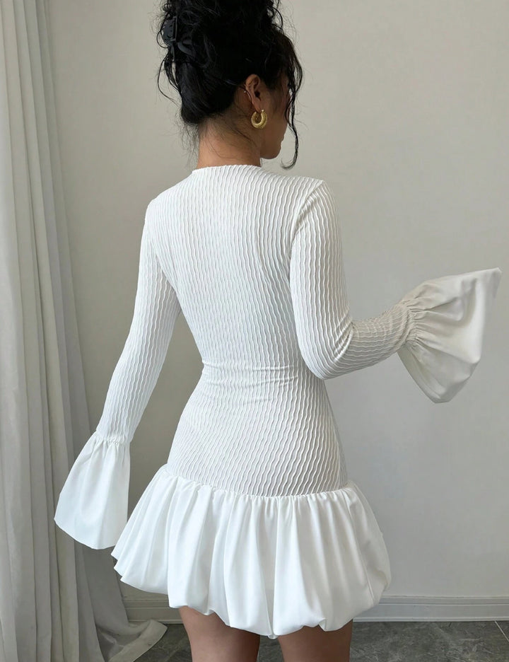 Shein mini ruha, fehér