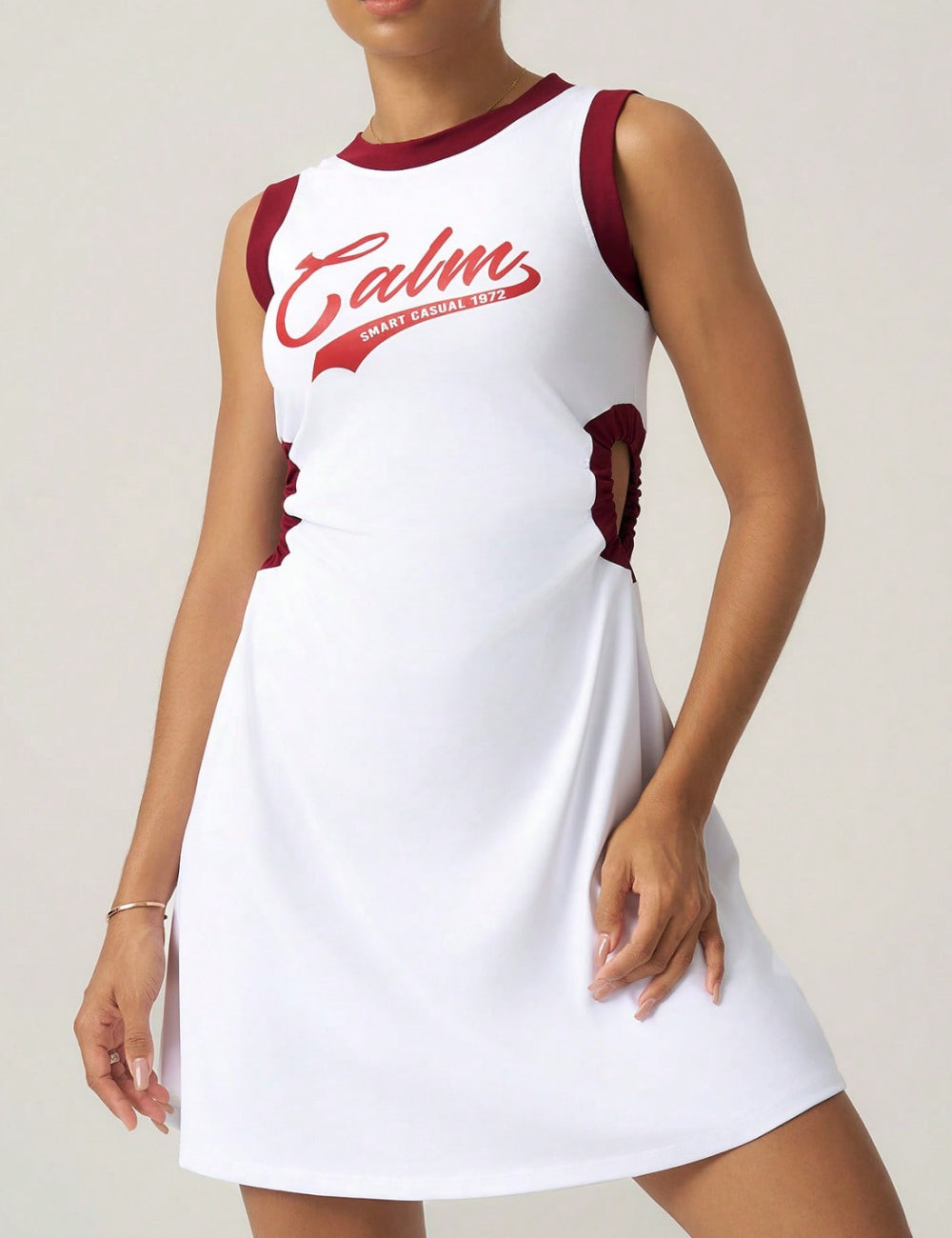 Shein mini ruha, fehér