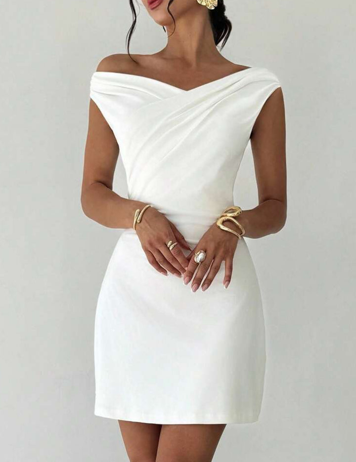 Rochie mini Shein, alb