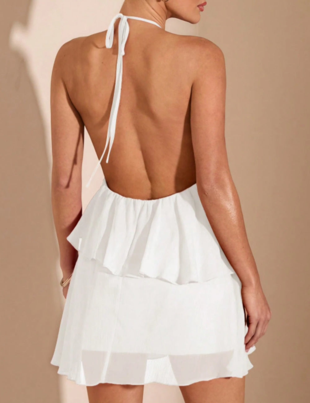 Shein mini ruha, fehér