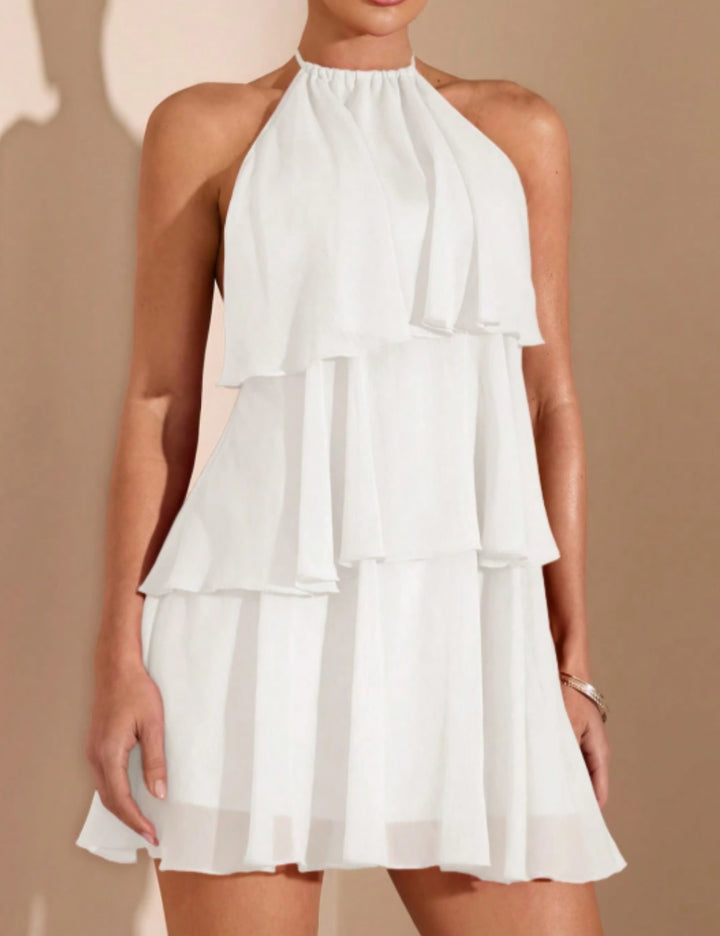 Shein mini ruha, fehér