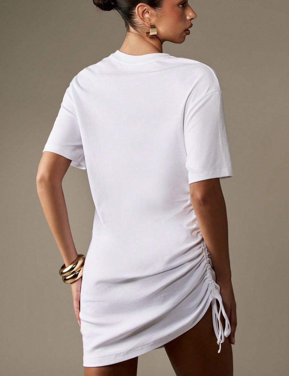 Shein Missguided miniruha, fehér