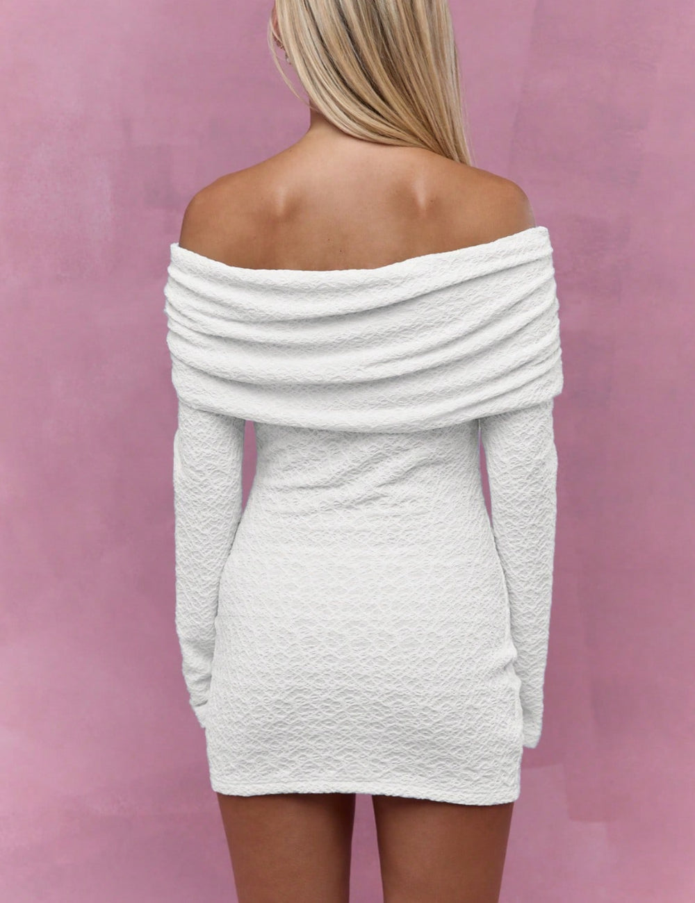 Shein Missguided miniruha, fehér
