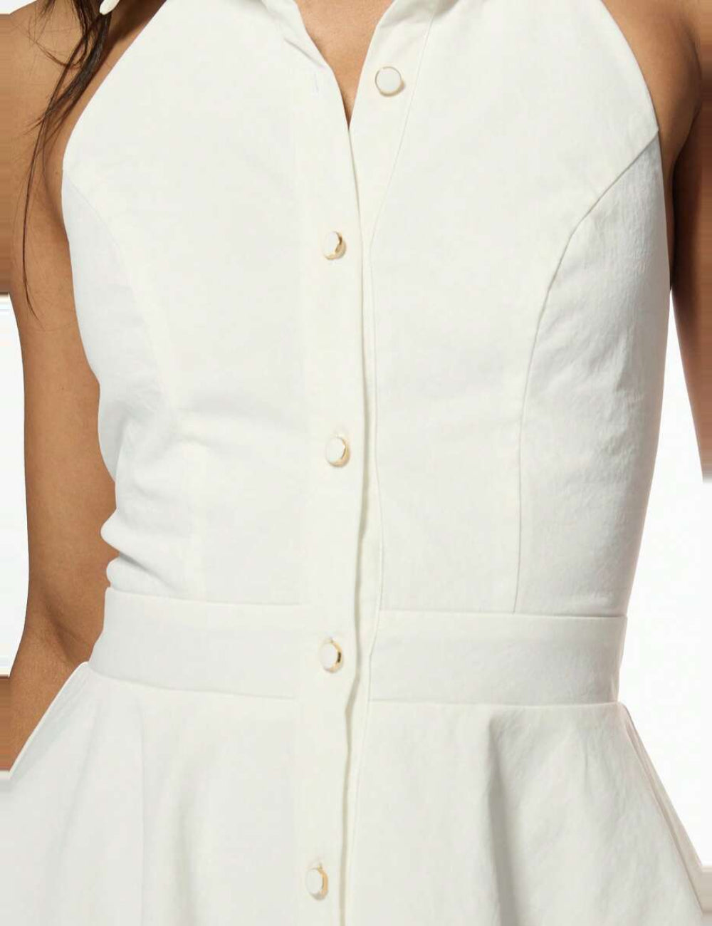 Shein Missguided miniruha, fehér