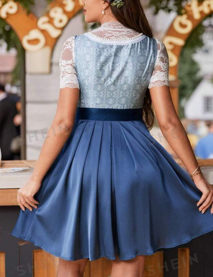 Shein miniruha, kék