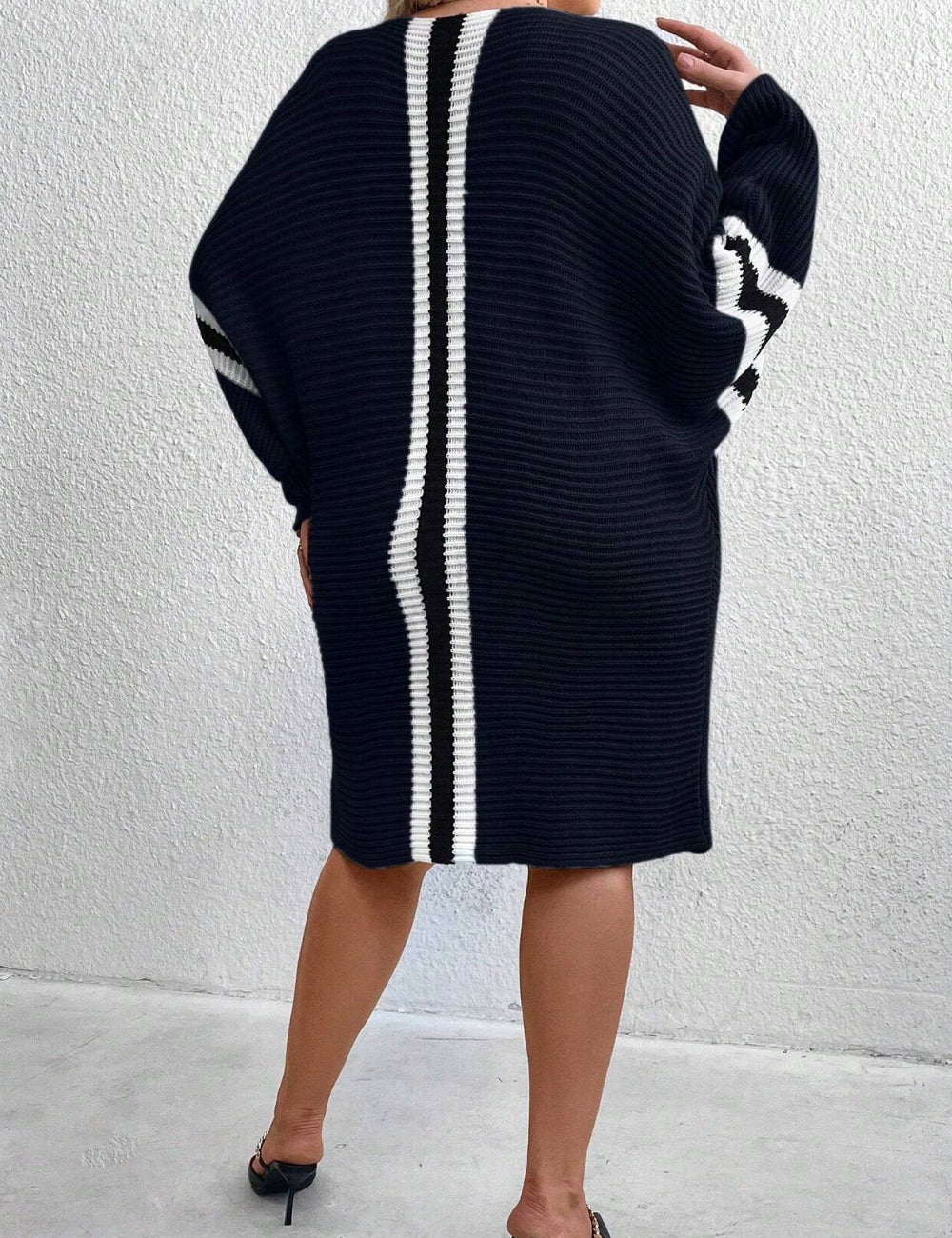 Shein Curve+ miniruha, kék