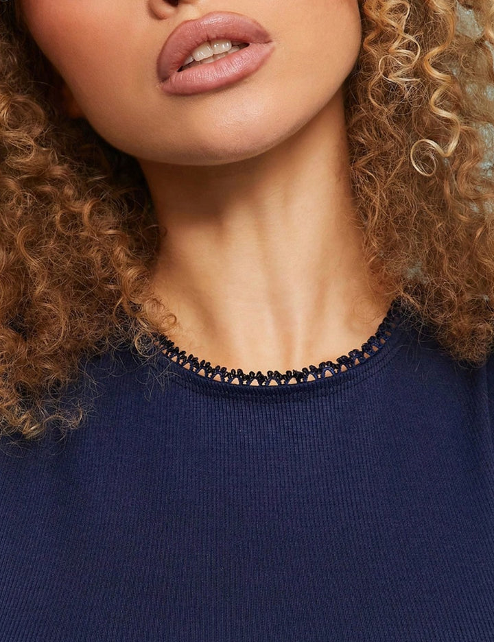 Shein mini ruha, kék