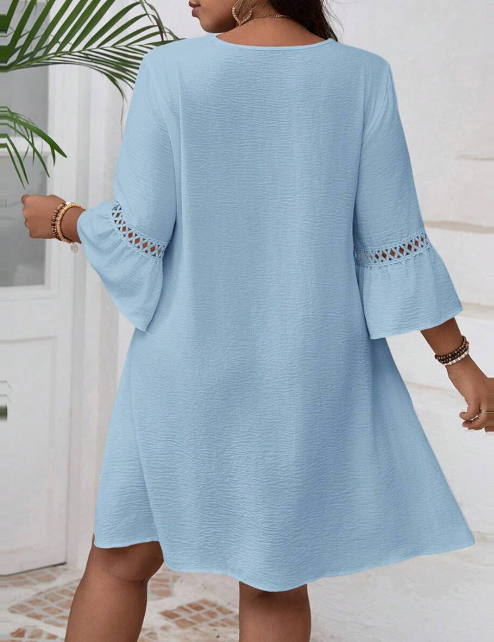 Shein Curve+ miniruha, kék