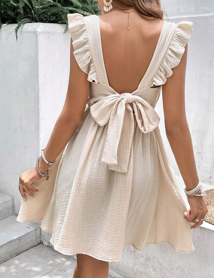 Rochie mini Shein, bej