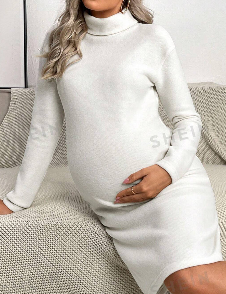 Shein mini ruha, ekrü