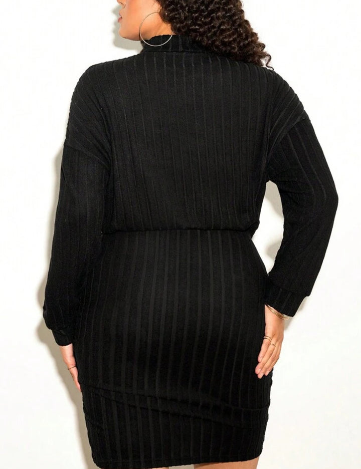 Rochie mini Shein Curve+, crem