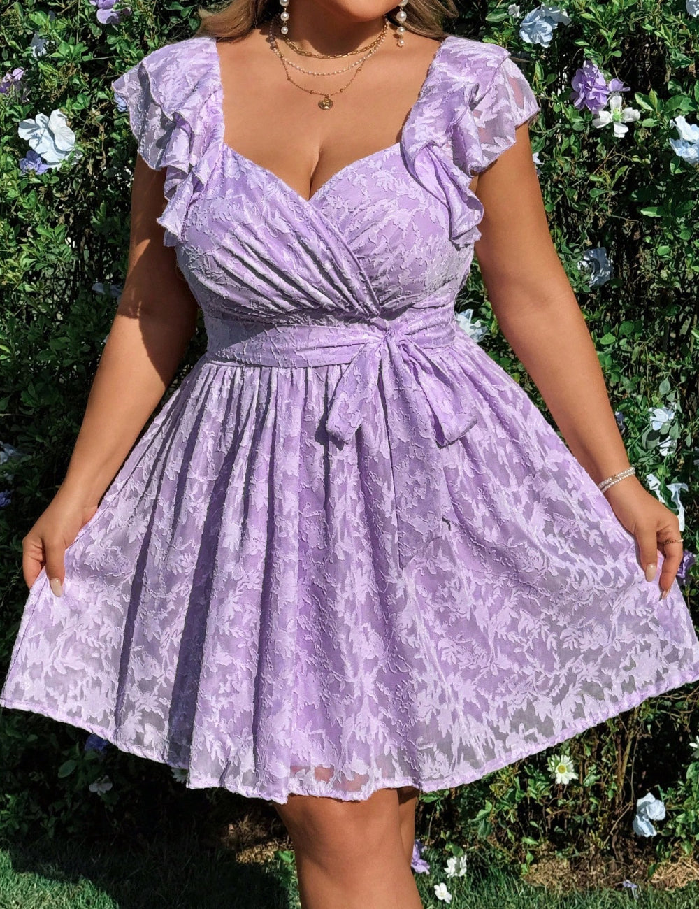 Shein Curve+ miniruha, lila