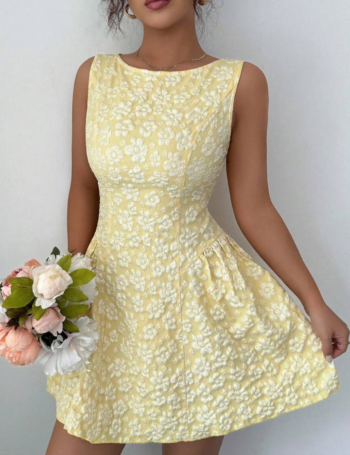 Rochie mini Shein, galben