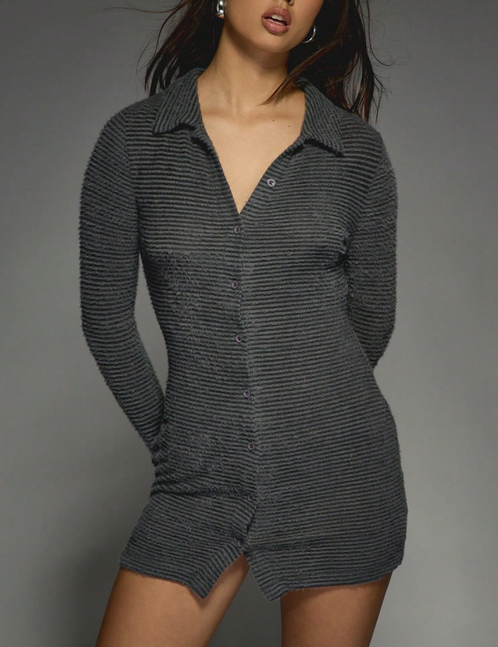 Shein Missguided miniruha, szürke