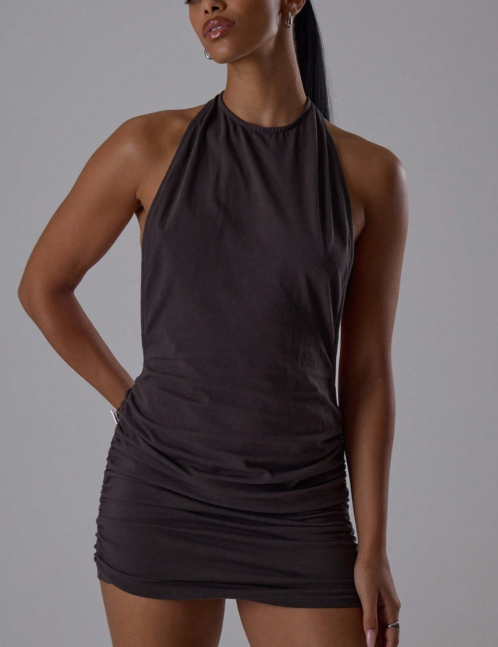 Shein MUSERA miniruha, szürke