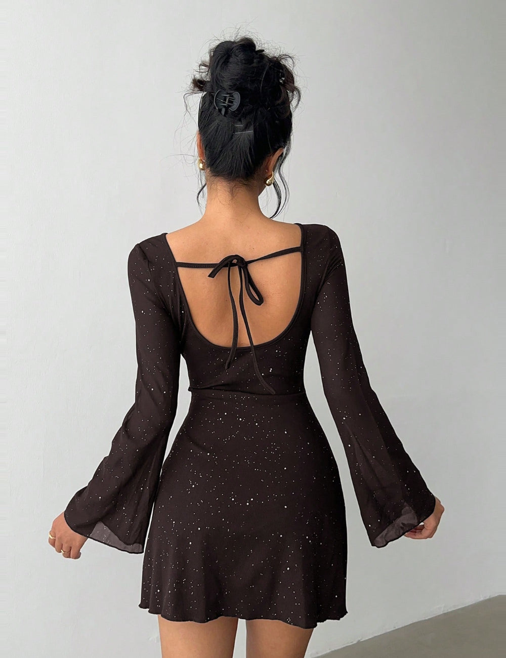 SHEIN miniruha, barna