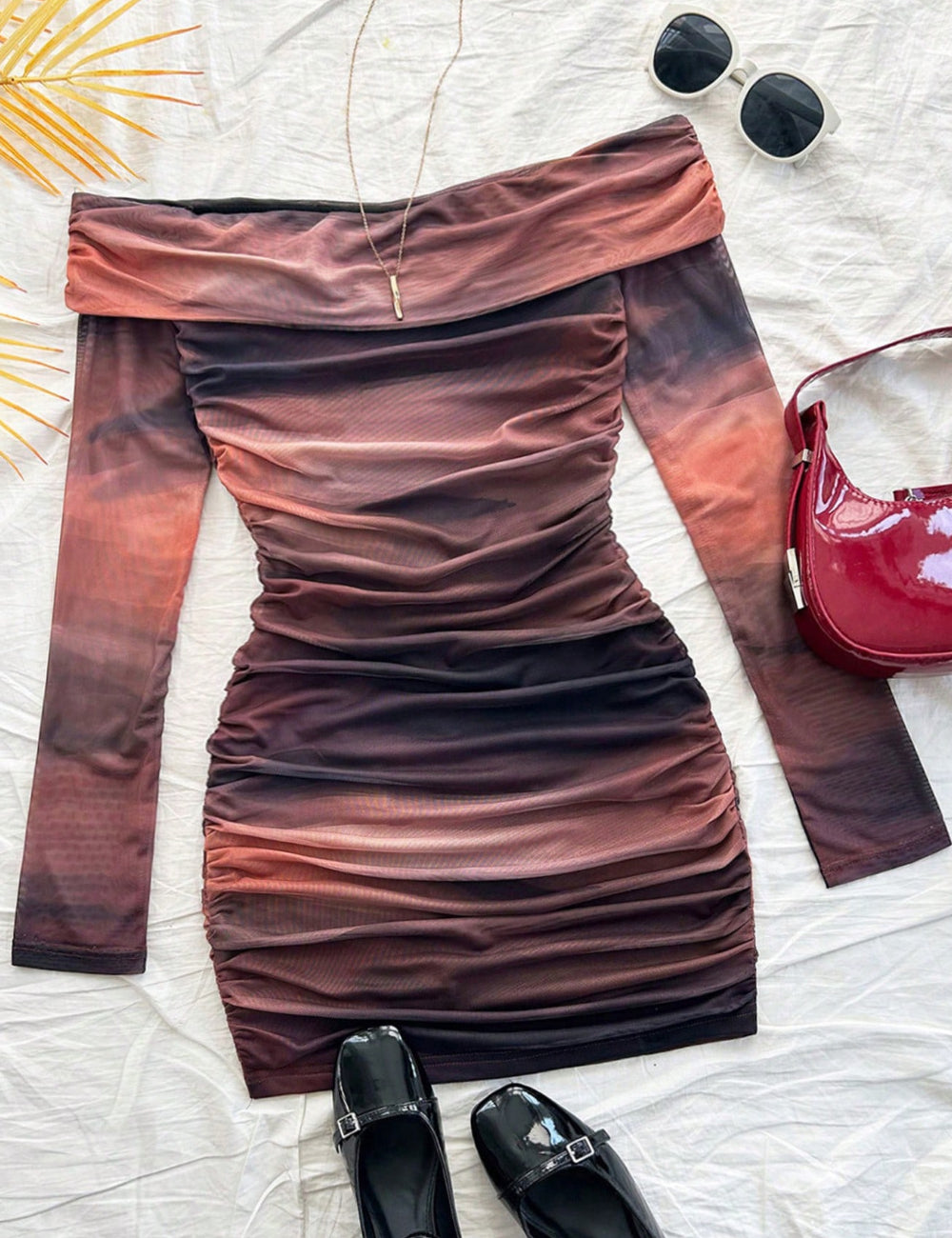Rochie mini Shein, mix culori