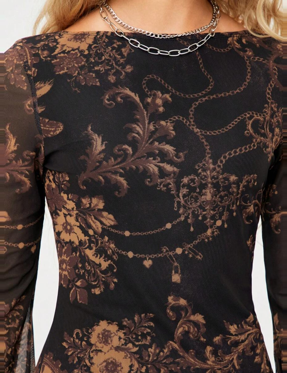 Shein mini ruha, színes