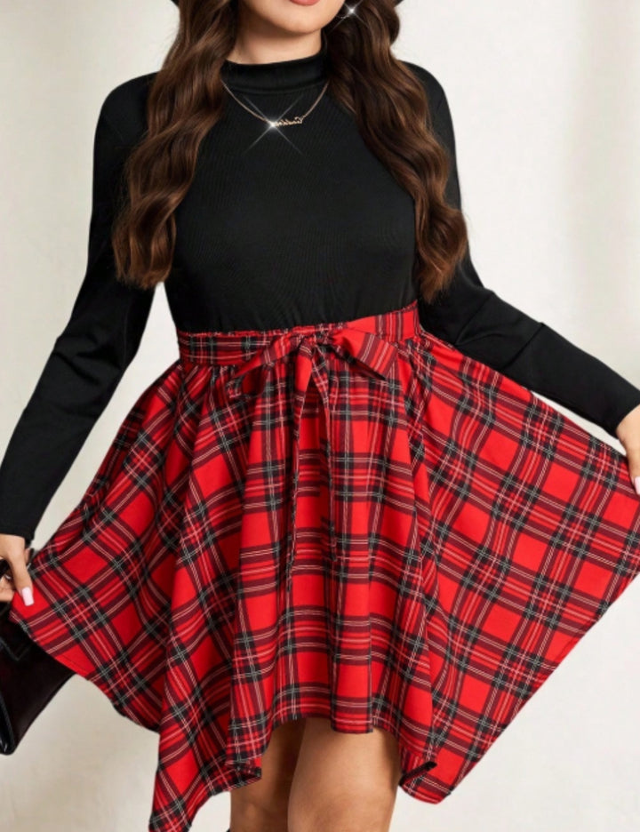 Shein Curve+ miniruha, vegyes színek
