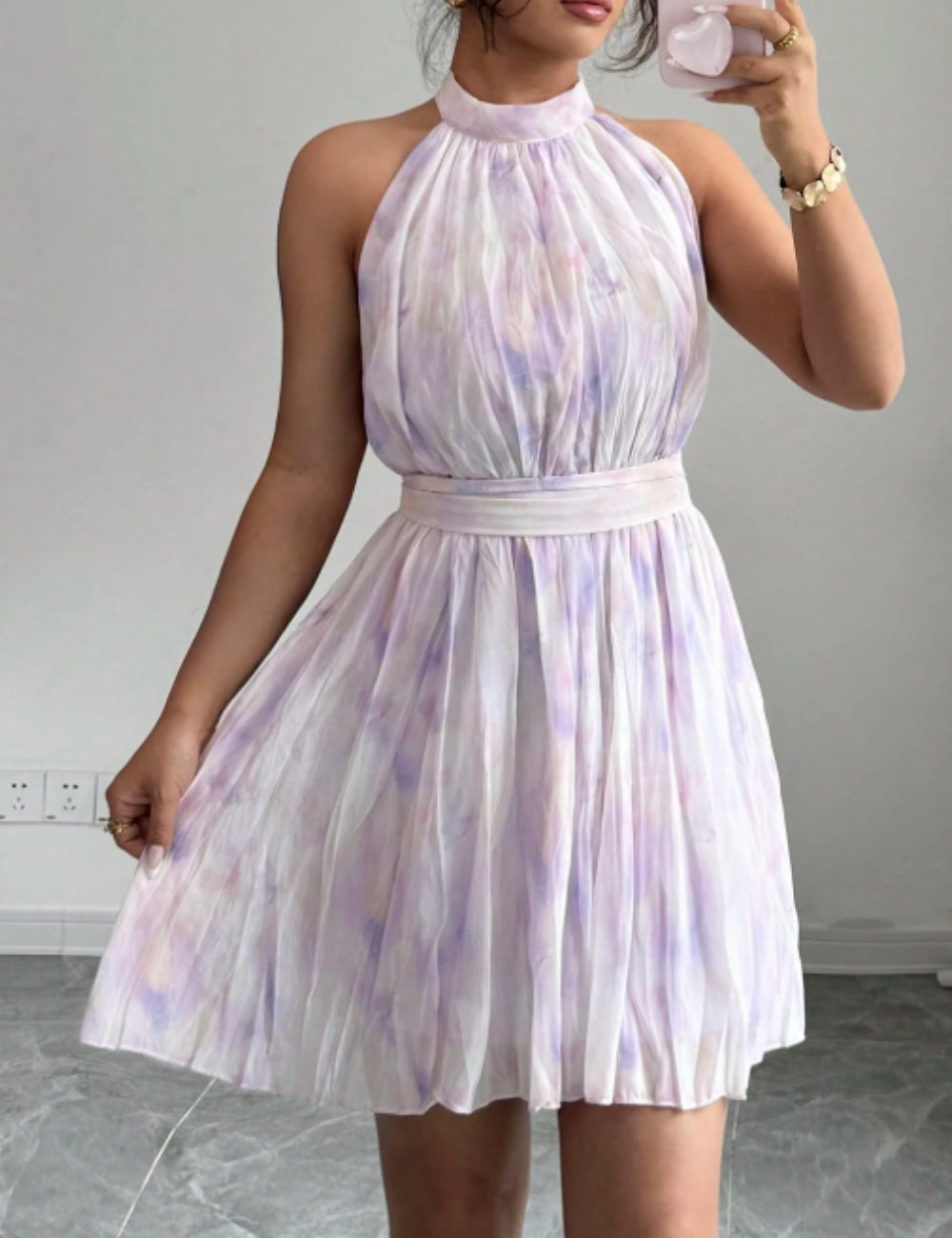 Rochie mini Shein, mix culori