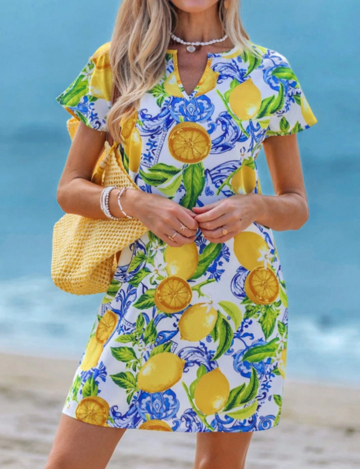 Rochie mini Shein, mix culori