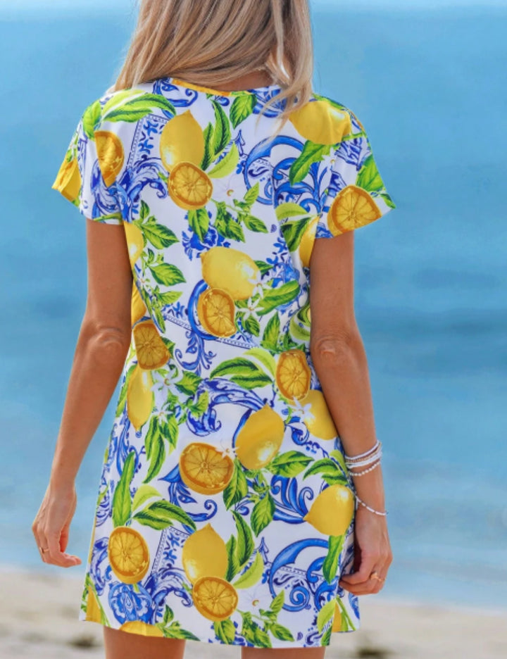 Rochie mini Shein, mix culori