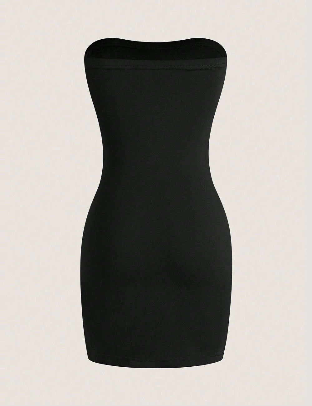 Shein mini ruha, fekete