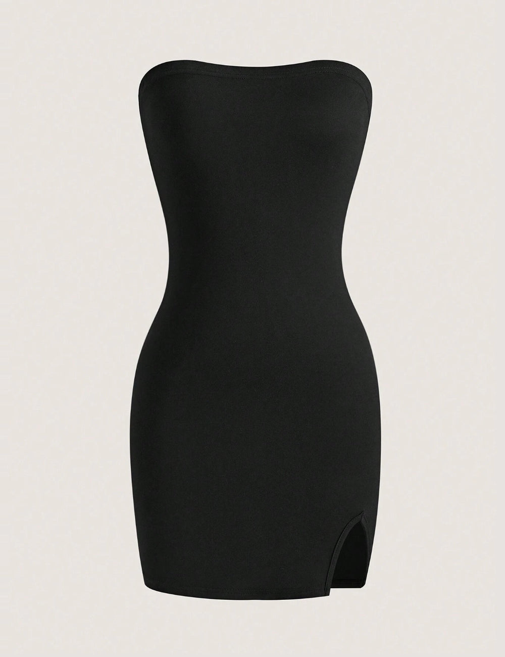 Shein mini ruha, fekete