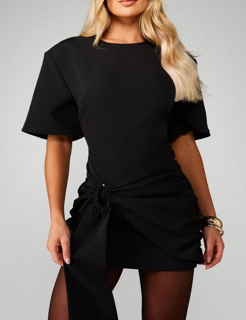 Rochie mini Shein Missguided, negru