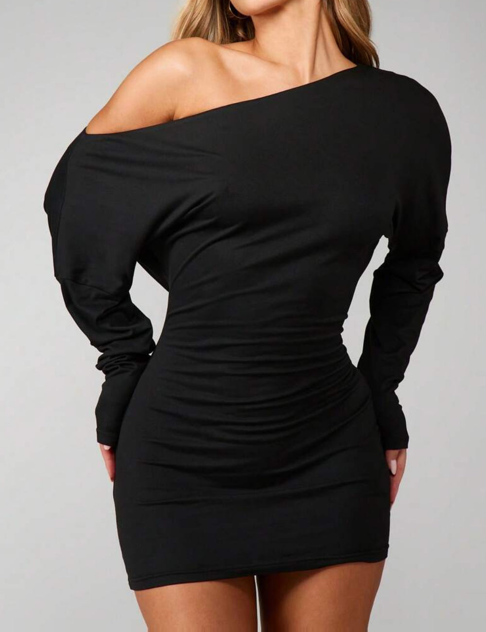 Shein Missguided miniruha, fekete