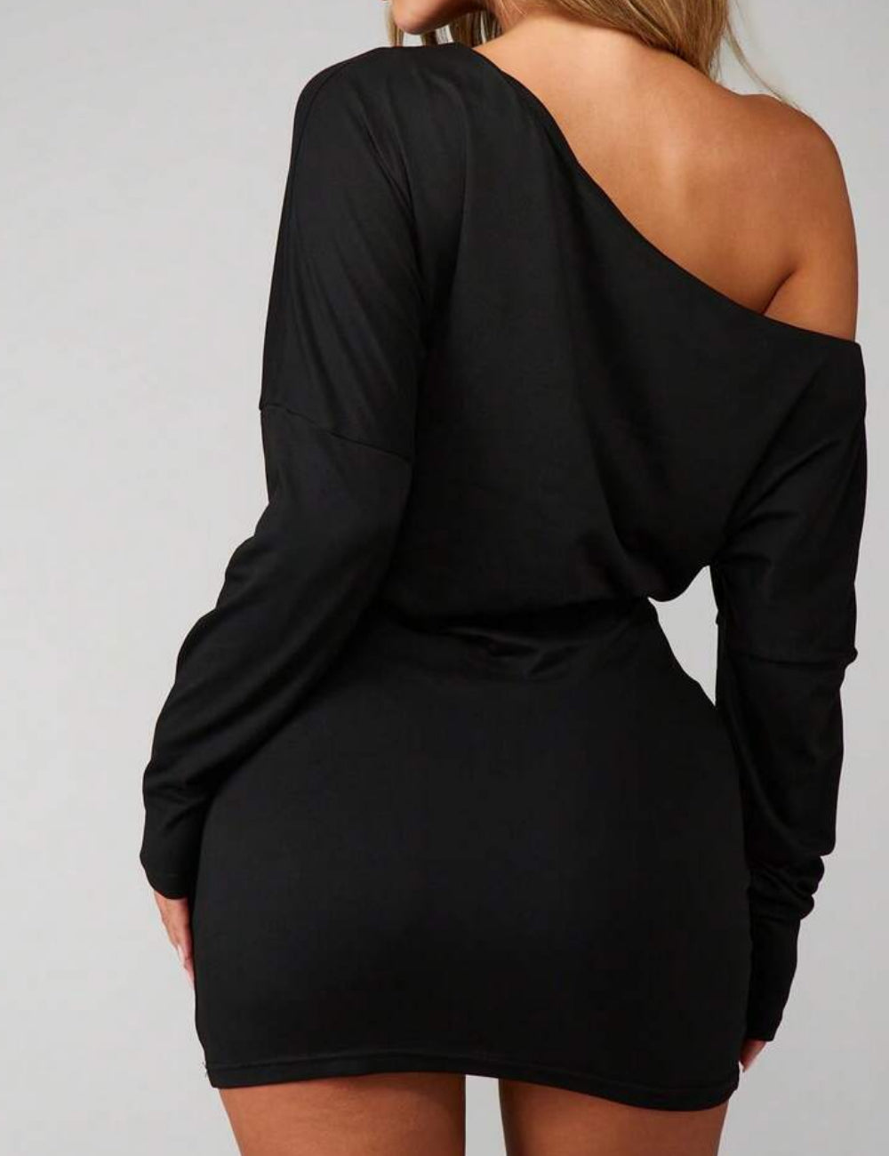 Shein Missguided miniruha, fekete