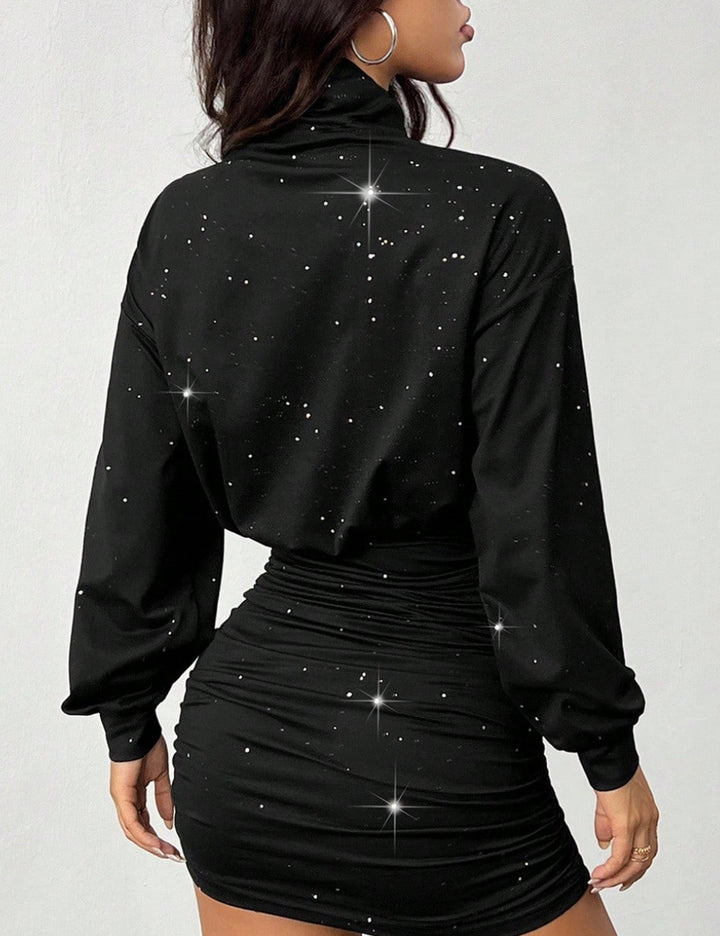 Shein miniruha, fekete
