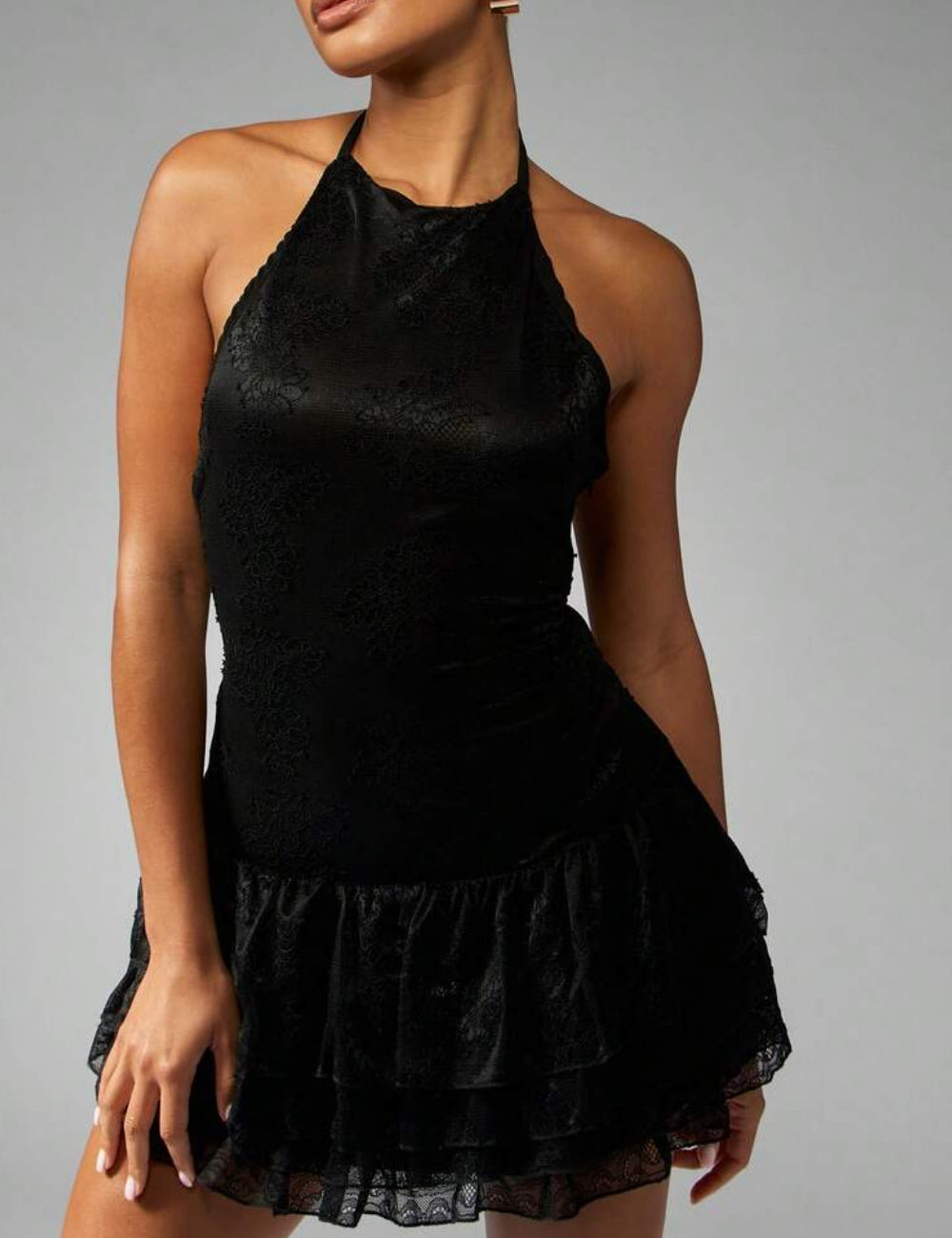 Shein Missguided miniruha, fekete