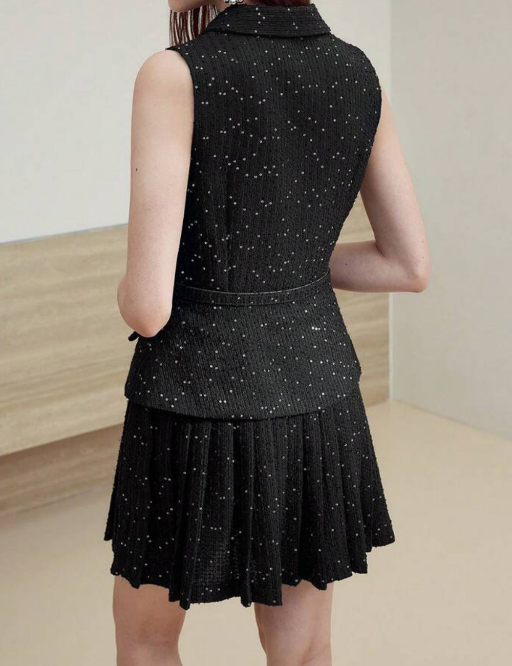 Rochie mini Shein MOTF, negru