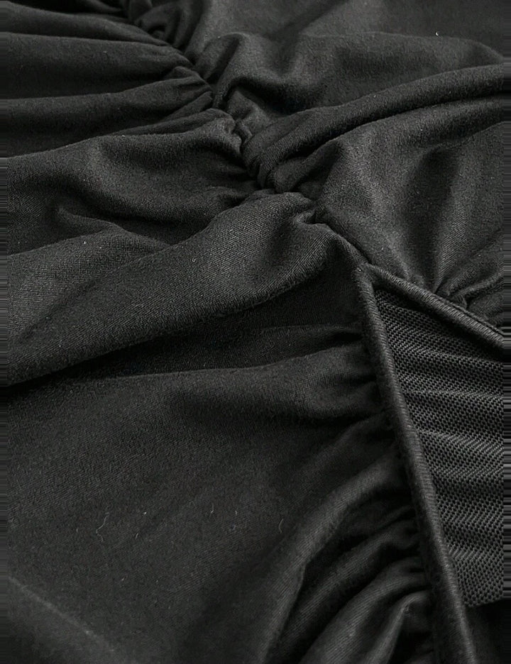 Shein Curve+ miniruha, fekete
