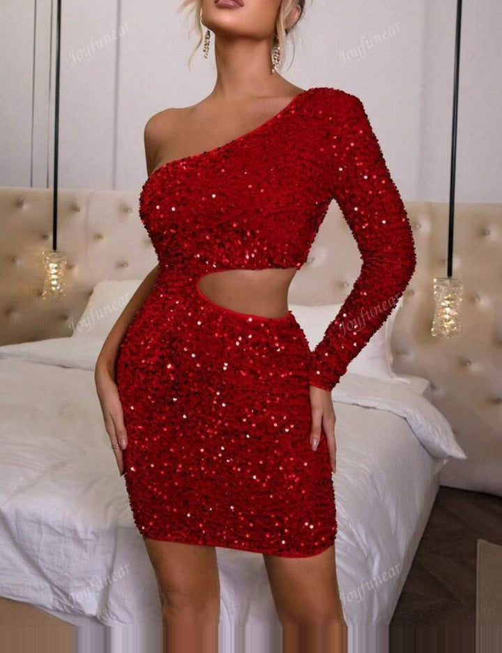 Rochie mini Shein, roșu