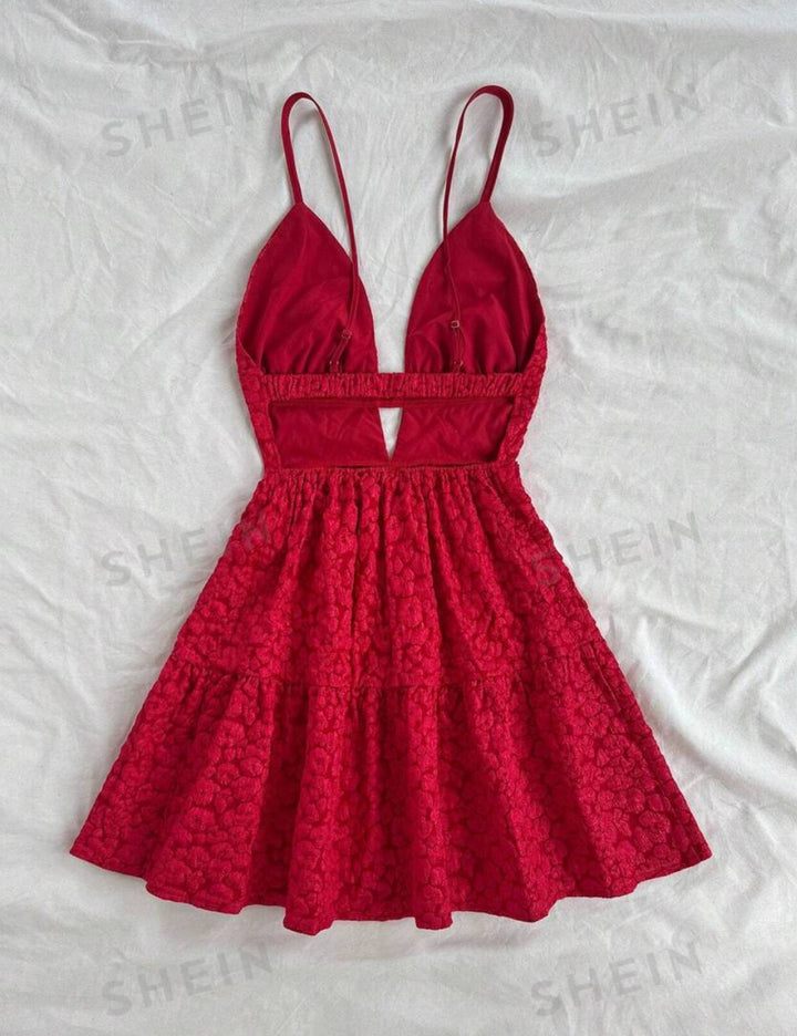 Rochie mini Shein, roșu